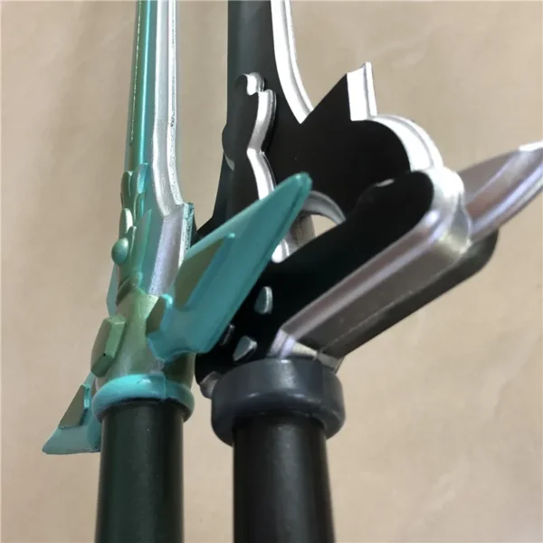 80cm Sword Art Online Kirito Sword White Wolf Head Sword Prop 1:1 Sword Weapon Role Play Gift Safety PU Winter Frost Sword - Image 8