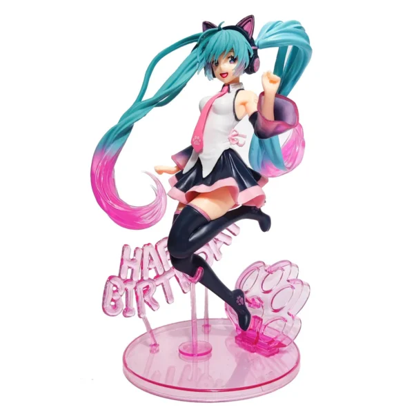 23CM Anime Hatsune Miku Figure Happy Birthday Figure Anime Model Toys Gift Doll Collection Decoration PVC - Image 6