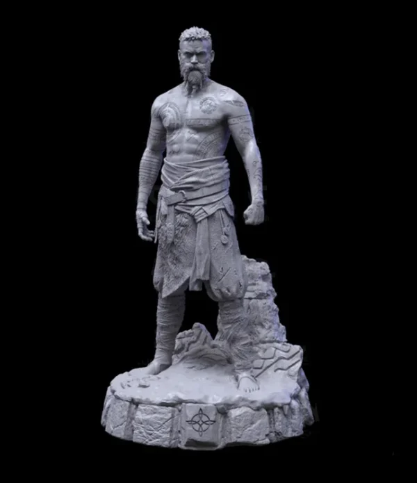 1/24 75mm 1/18 100mm Resin Model Kits Viking Warrior Figure Unpainted No Color RW-1165