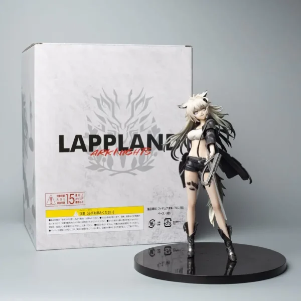 24CM Anime ARKNIGHTS Lappland Figure Game Standing Sword Animation Model Toy Gift Doll Collection Decoration PVC