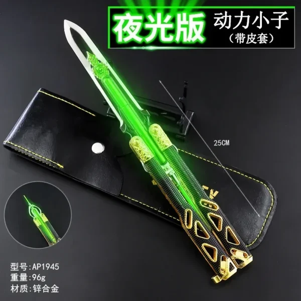 Novice training tool alloy APEX hero saber power kid luminous version saber dagger.