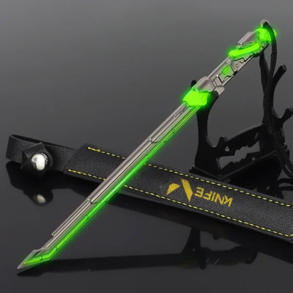 Valorant Figure Meele RGX 11z Pro Level 2 Knife Game Weapons Peripheral Alloy Metal Material Samurai Sword Model Toys for Boys - Image 6