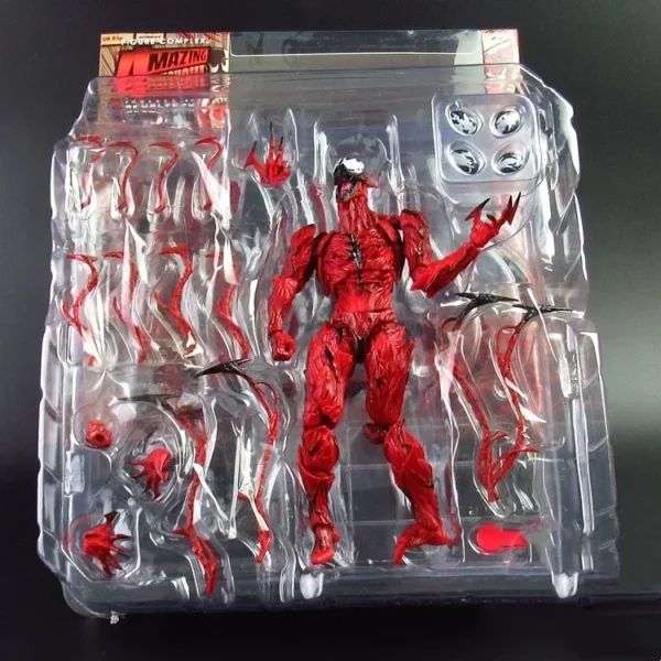 Amazing Marvel Spider-Man Carnage Venom Action Figure Articulated Venom Model Collectible Kids Toys Gifts - Image 7