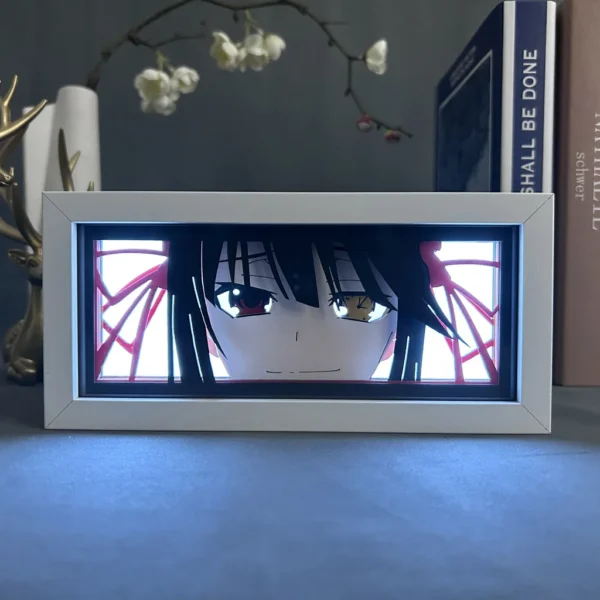 Cartoon Paper Carving Lamp NARUTO Tabletop Decoration Paper Cuttings Lamp Day Diffuse Picture Frame Lamp Anime Peripheral Gifts - Image 4