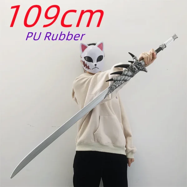 1:1 Fire Dragon Sword Weapon Cosplay Monster Hunter Knife Hunter Prop Role Play Gift Safety PU Sword Halloween Gift