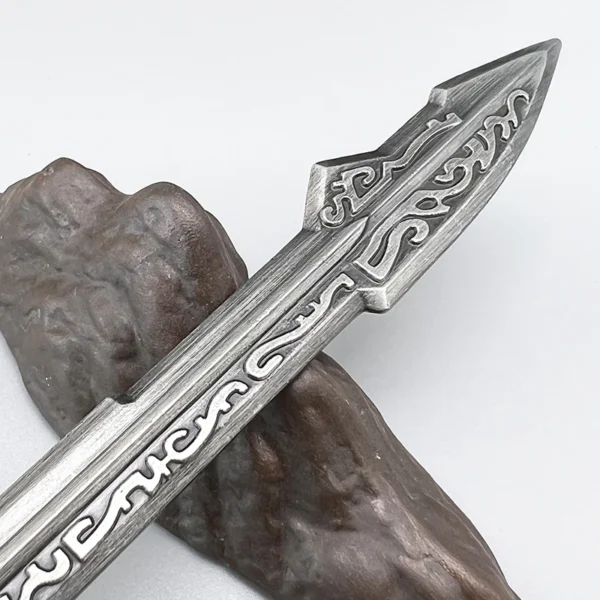 21cm Eduj Ancient Nord Hero Sword The Elder Kvenel the Tongue Scrolls 5 TES5 Game Peripherals 1:6 Metal Weapon Model Crafts Toys - Image 4