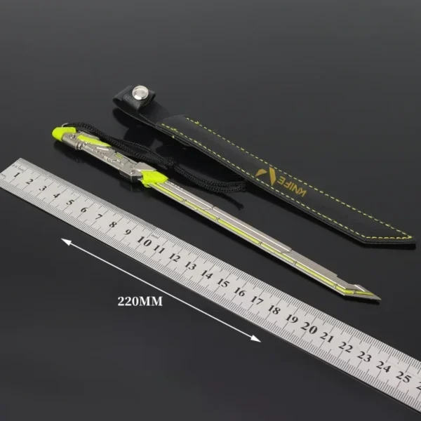 Valorant Figure Meele RGX 11z Pro Level 2 Knife Game Weapons Peripheral Alloy Metal Material Samurai Sword Model Toys for Boys - Image 4