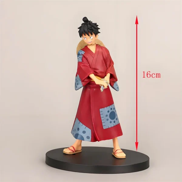 18CM One Piece Anime Figure Monkey D Luffy Zoro Chopper Nami Action Figurines PVC Collection Model Dolls Birthday Gifts For Kids - Image 2