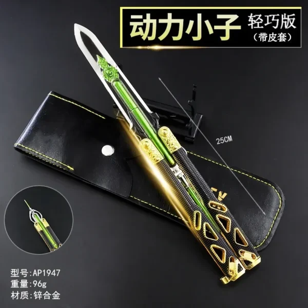 Novice training tool alloy APEX hero saber power kid luminous version saber dagger. - Image 6