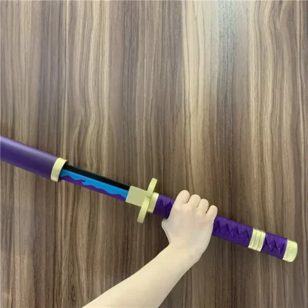 1:1 Cosplay Roronoa Zoro Katana Sword 72cm PU Qiu Shui Sword Aki Mizu Samurai Weapon Party boy Gifts Role Playing model - Image 9