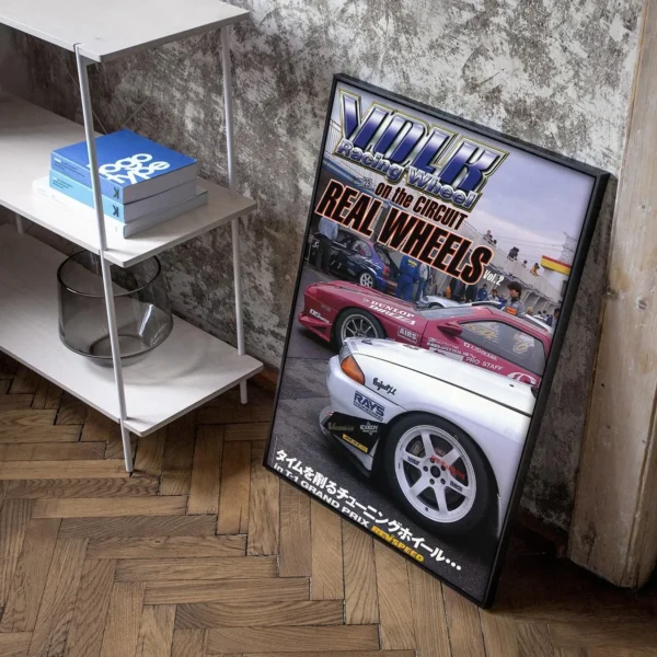 80S Retro Japanese Cars GTR JDM Racing Magazine Cover Pictures for Room Living Canvas Painting Print Art Home Wall Decor Posters - Image 2