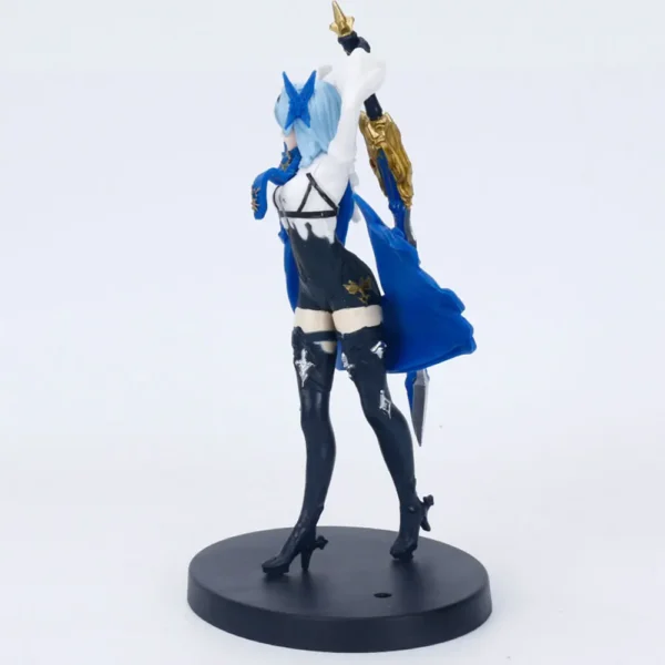18CM Genshin Impact Game Eula Figure Standing With Sword On Back Game Toy Model Collection Decorative Gift Dolls PVC - Image 3