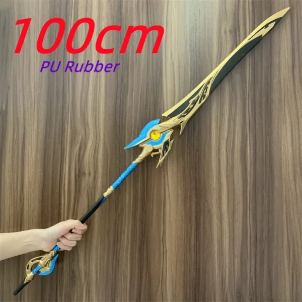 100cm Oversized Blade Sword Honkai: Star Rail Sword Starry Sky Sword Cosplay Weapon Props Safety PU Rubber Role Gift Toys - Image 4