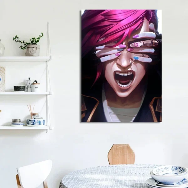 Arcane L-LOL Classic Animation Character Game Posters And Prints Canvas Printing Wall Art Picture For Living Room Home Decor - Image 2