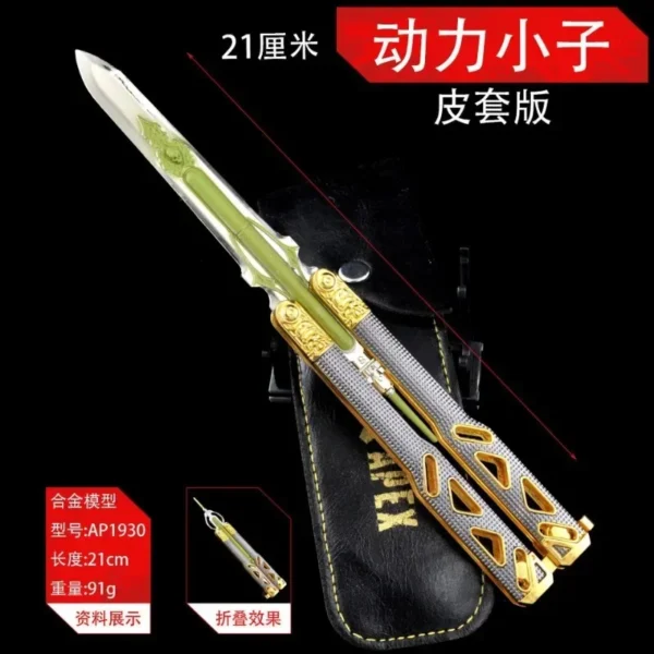 Novice training tool alloy APEX hero saber power kid luminous version saber dagger. - Image 3