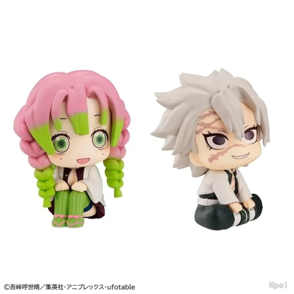 10cm Demon Slayer: Kimetsu no Yaiba Anime Figure Kanroji Mitsuri Action Figures PVC Shinazugawa Sanemi Figurine Collection Toys - Image 5