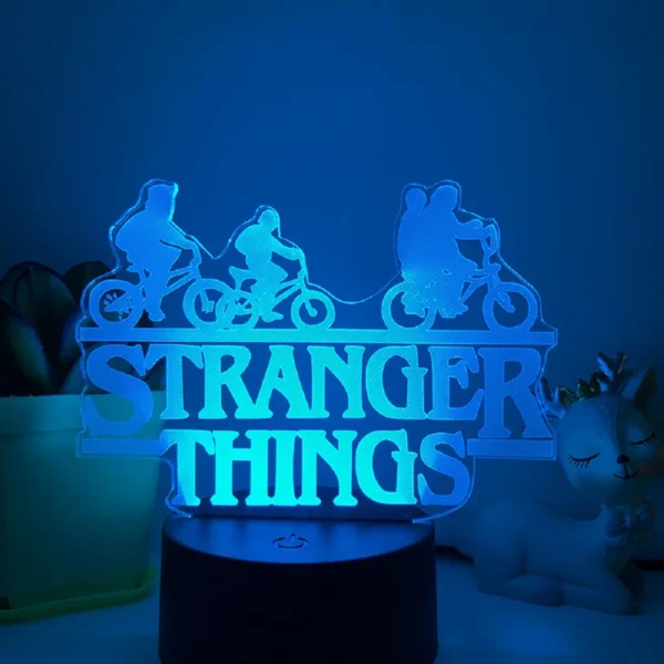 Hot Toys US TV Series 3D Touch Night Light 7 Colours Gradient Night Light Illusion Night Light Decoration RoomThe best gift of a - Image 3