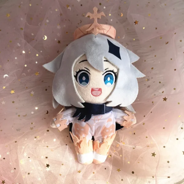 20cm Genshin Impact Plush Pendant Doll Toy Zhong Li Xiao Hu Tao Klee Paimon Soft Stuffed Pillow Kids Christmas Plushies Gifts - Image 4