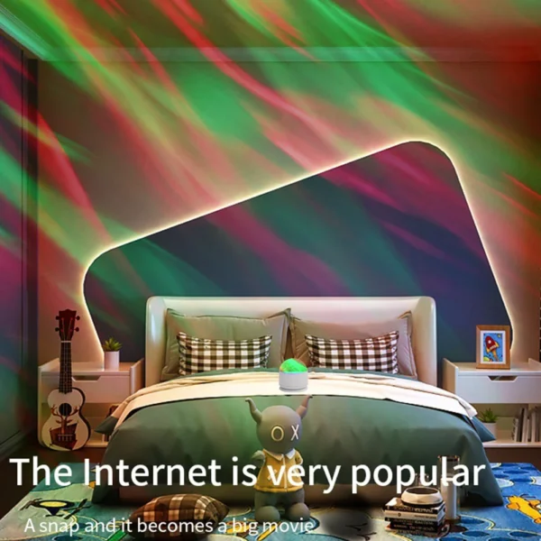Night Light for Girls Boys Ocean Wave Projector Light with Remote Control Starry Sky Projector for Office Bar Restaurant - Image 3