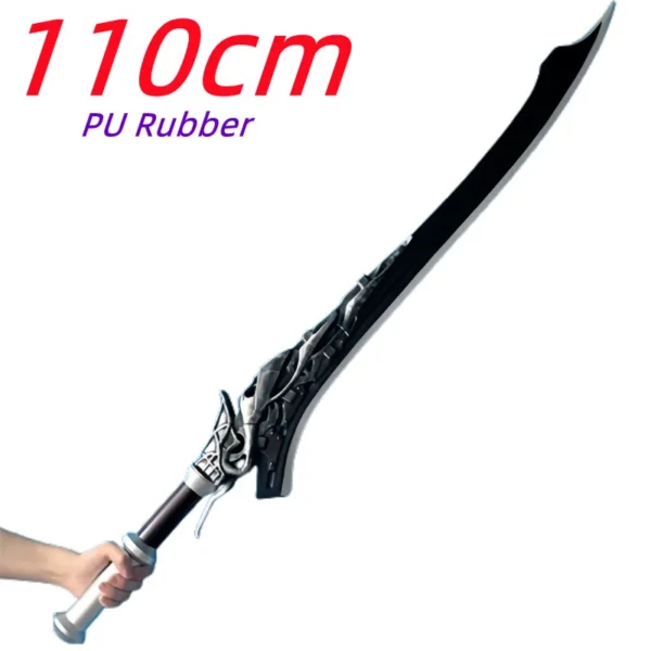 1:1 Game DMC Sword Nero Red Queen Greatsword Rebellion Black Blade Sword Weapon The Rebel Blade Sword Halloween Cosplay Safety - Image 4