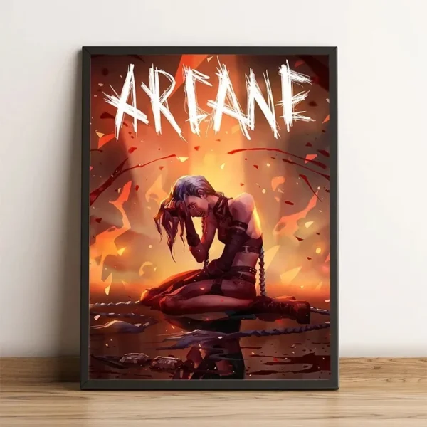 Arcane L-LOL Classic Animation Character Game Posters And Prints Canvas Printing Wall Art Picture For Living Room Home Decor - Image 4