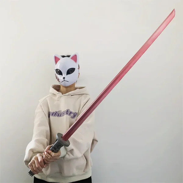 1:1 Classic Samurai Sword Cosplay Futuristic Warrior Prop Machine Knife Weapon Mystic Sword Role Playing Cos Sword PU Prop Model - Image 6