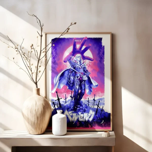 Anime Berserk Prints Poster Figure Guts Griffith Canvas Painting DIY Wall Art Home Decor Japanese Poster Fans Gifts-unframed - Image 8