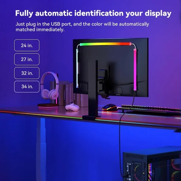 Computer Screen Synchronization Light Strip Monitor Ambilight LED Lights Ambient Lighting PC Backlight Pickup Light Game Room - Image 6