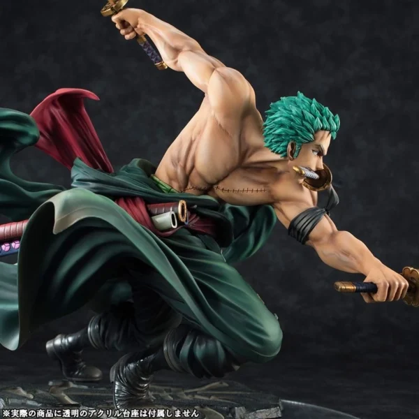 One Piece 10CM Figure Toys Anime GK Roronoa Zoro Three-blade Sa-maximum PVC Action Collection Figurine Model Dolls Gifts Kids - Image 7