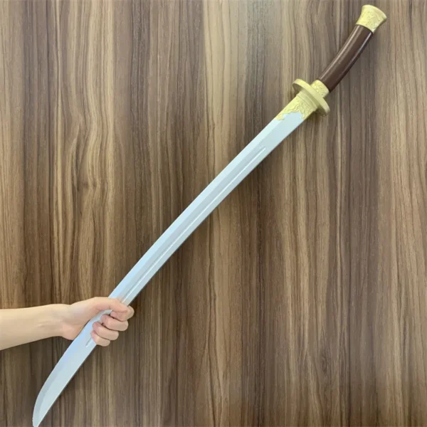 Chinese Golden Dragon Scabbard Knife Ming Dynasty Sword Guardian Weapon Role Playing Model Boys Toys Prop Kids Gift Cosplay 1:1 - Image 4