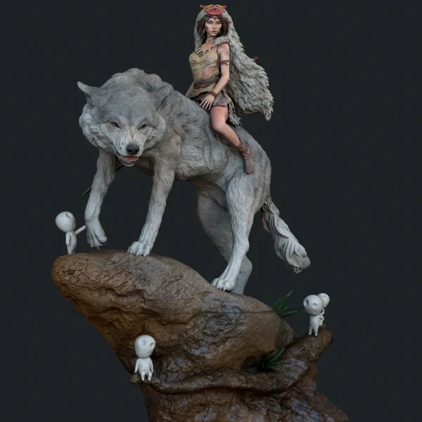 Overall heights 90mm 120mm Resin model kits figure beauty colorless and self-assembled 3D Printing TD-6593/3D - Image 3