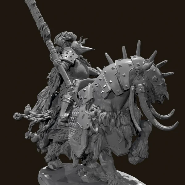 Overall heights 60mm 80mm Resin model kits figure colorless and self-assembled 3D Printing TD-6989/3D - Image 3