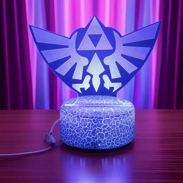 Zelda 3D Lamp Anime Figure World of Warctaft Led Night Light Cute Action Figure Zelda Tears of the Kingdom Children Toys Gifts - Image 2