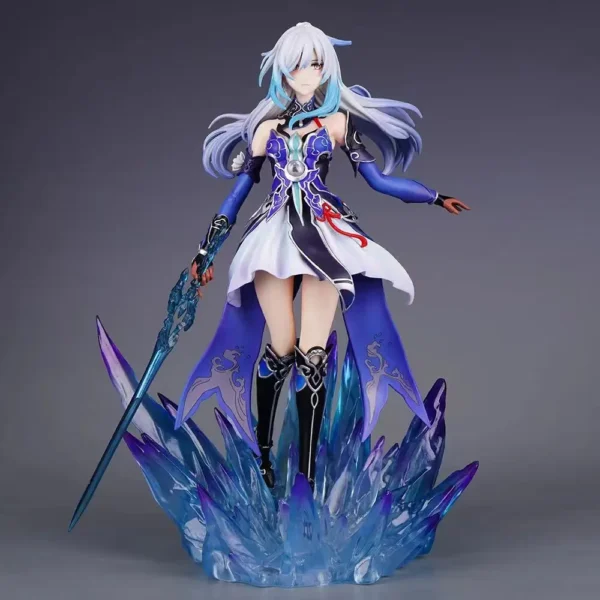 29CM Anime Game Honkai: Star Rail jingliu Figure Standing Sword Animation Model Toy Gift Collection Decorative Ornaments PVC - Image 2