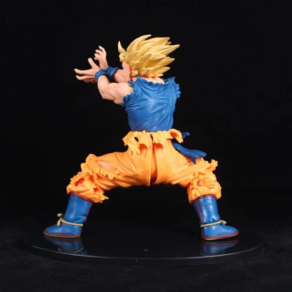 15cm Dragon Ball Z Anime Figures Son Goku Battle Damage Shockwave Action Figure PVC Collectible Model Doll Ornaments Toys Gifts - Image 3