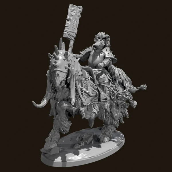 Overall heights 60mm 80mm Resin model kits figure colorless and self-assembled 3D Printing TD-6989/3D - Image 4