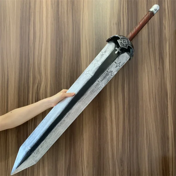 1:1 Cosplay Anime Black Clover Asta Giant Magic Sword Destroy Sword of Destruction Knife Role Playing Weapon Gift Rubber - Image 3