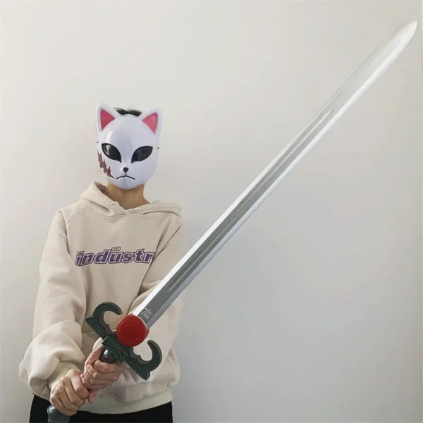 1:1 Classic Animation Cats Sword Cosplay Prop Knight Knife Weapon Mystic Sword Role Playing Cos Red Chevalier's Sword PU Prop - Image 6
