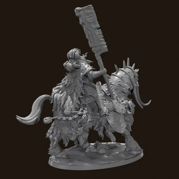 Overall heights 60mm 80mm Resin model kits figure colorless and self-assembled 3D Printing TD-6989/3D - Image 5