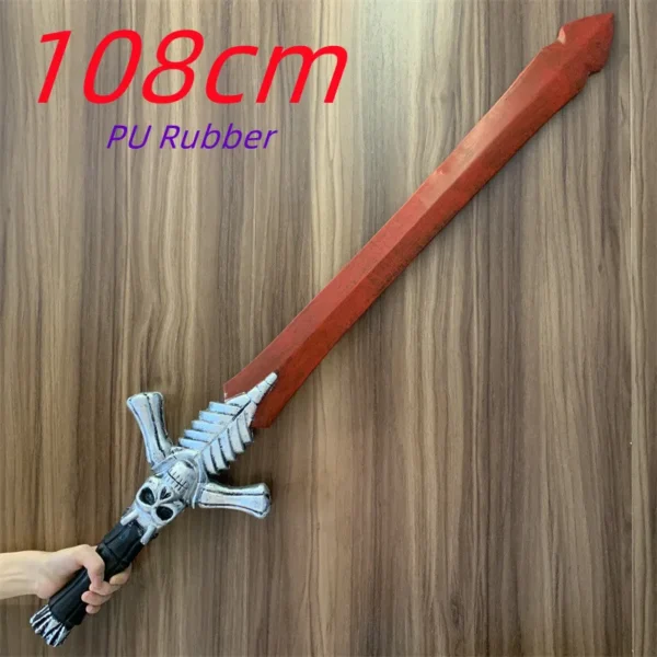 1:1 Game DMC Sword Nero Red Queen Greatsword Rebellion Black Blade Sword Weapon The Rebel Blade Sword Halloween Cosplay Safety - Image 8