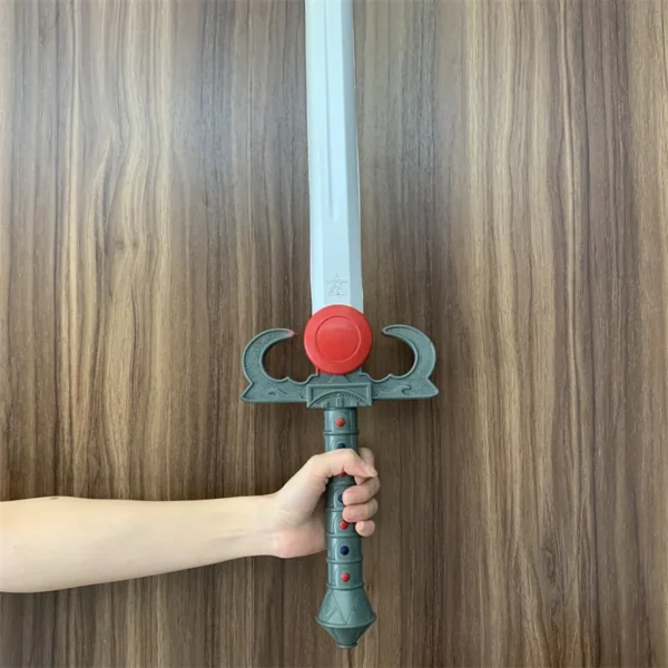 1:1 Classic Animation Cats Sword Cosplay Prop Knight Knife Weapon Mystic Sword Role Playing Cos Red Chevalier's Sword PU Prop - Image 4