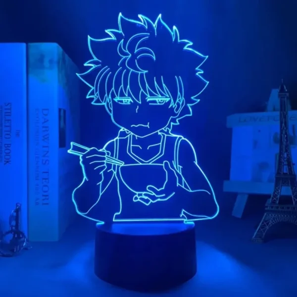Anime 3D Lamp Killua Hunter X Hunter Killua Light Hxh Night Light Gift Acrylic Neon Cute Childrens Bedroom Decoration Regalos - Image 2