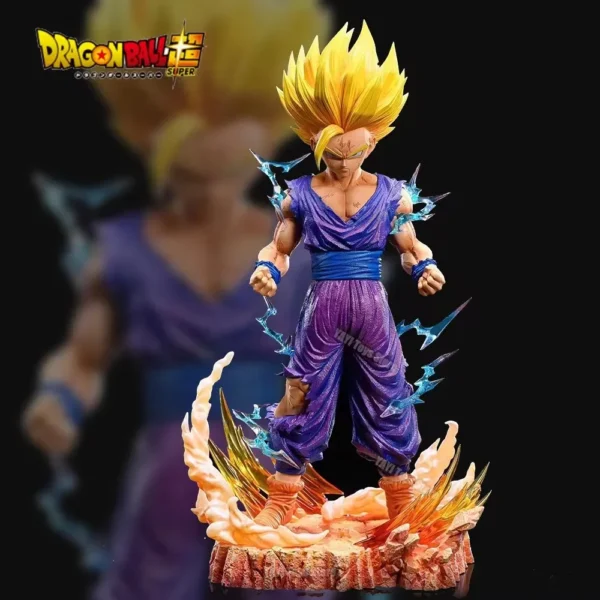 25cm Dragon Ball Z Anime Figure Son Gohan Action Figurine Super Saiyan 2 Cell Game Children Toys Son Goku Gift Figurine Model