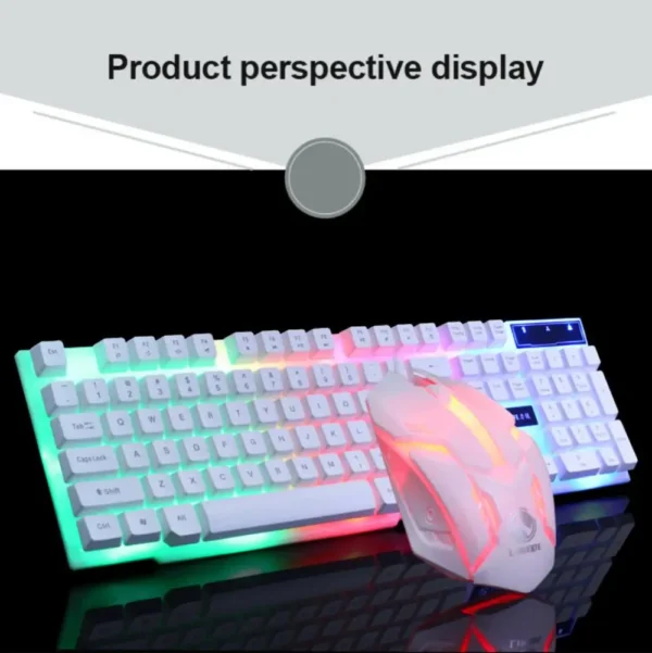 Computer Colorful Backlit Keyboard Gaming Keyboard Wired Keyboard For Desktop Laptop Computer Peripherals For Desktop Laptop - Image 7