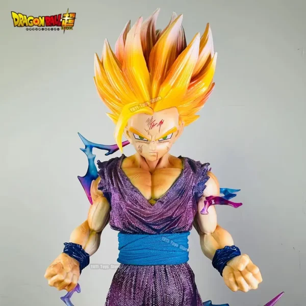 25cm Dragon Ball Z Anime Figure Son Gohan Action Figurine Super Saiyan 2 Cell Game Children Toys Son Goku Gift Figurine Model - Image 4