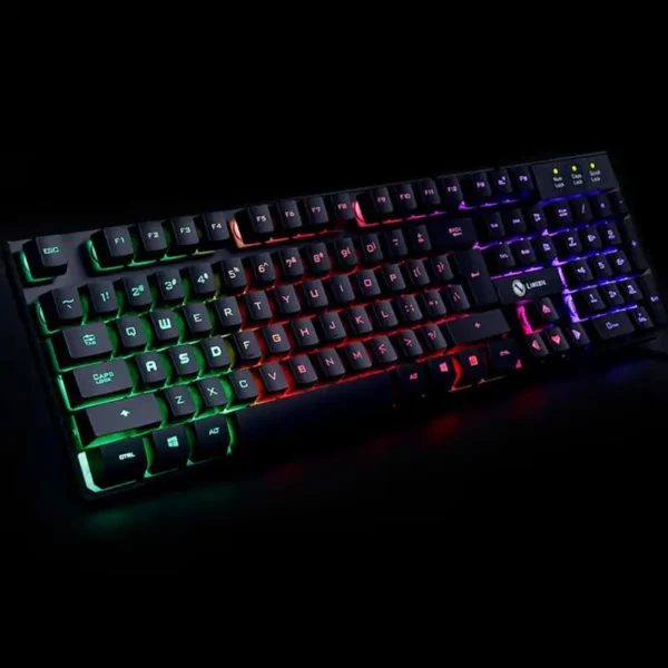 Computer Colorful Backlit Keyboard Gaming Keyboard Wired Keyboard For Desktop Laptop Computer Peripherals For Desktop Laptop - Image 5