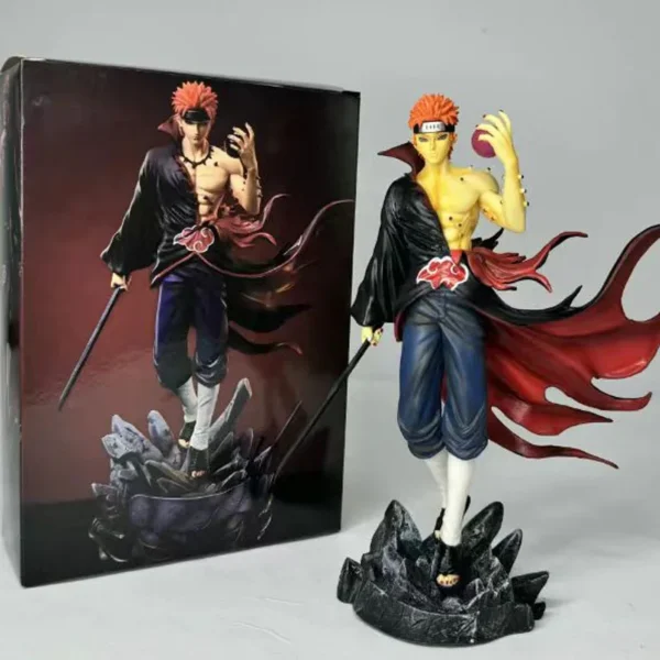 22cm Naruto Anime Figurine Pein Action Figures Collection Decoration Children Model Statue Ornament Toys Gifts - Image 3