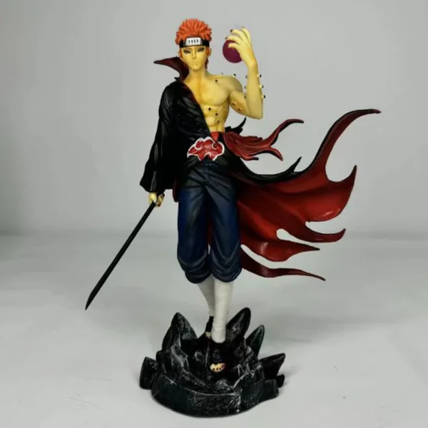 22cm Naruto Anime Figurine Pein Action Figures Collection Decoration Children Model Statue Ornament Toys Gifts - Image 4